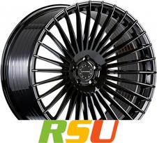 Corspeed Atmos higloss-black 9.5x21" ET35 LK5 112 ML 73.1 Alufelgen 21 Zoll