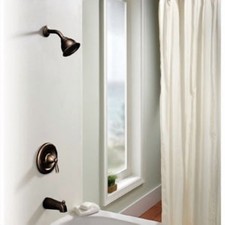 Moen 82910BRB Banbury Tub Shower Faucet Set WITH VALVE - Mediterranean Bronze