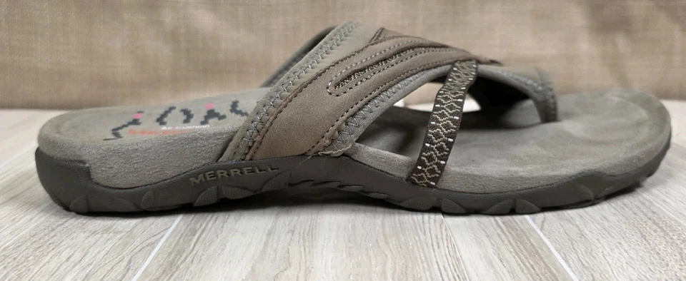 Sandalias deportivas Merrell Terran Post II espuma viscoelástica Brindel topo para mujer talla 8 Foto 3 de 4