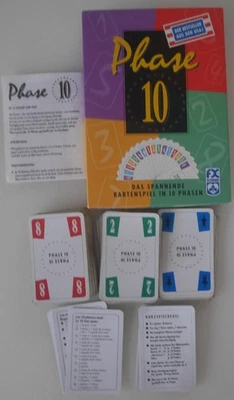 EINWANDFREI SPIELBAR + 100% VOLLSTÄNDIG: PHASE 10! Das KARTENSPIEL! FX Ausgabe - Bild 1 von 4
