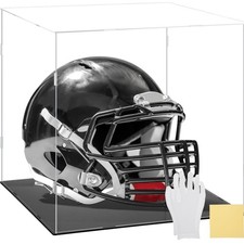 1 Pack Clear Self-Assembly Acrylic Display Case Transparent Dust Proof Protec...