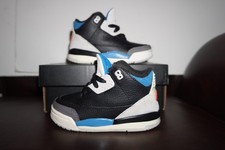 Baby Nike Air Jordan 3 OG Rare Air Infant TD Red Grey Blue IB8966-004 Sneaker 6c