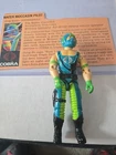 1984 GI JOE COPPERHEAD v1 100% COMPLETE WITH FILE CARD