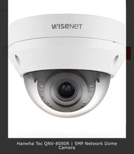 Hanwha QNV-8080R PoE Security Camera