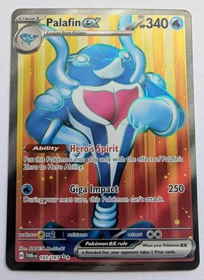 Pokémon: Palafin ex 193/167 Sv06: Twilight Masquerade Holo -NM-