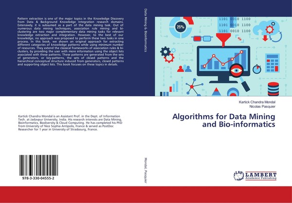 Kartick Chandra Mondal (U. A.) | Algorithms For Data Mining And Bio-Informatics-image