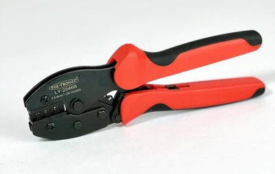 EDI-TRONIC Solar Crimpzange kompatibel mit MC4 Stecker Buchsen Kabel 2,5/4/6 mm²