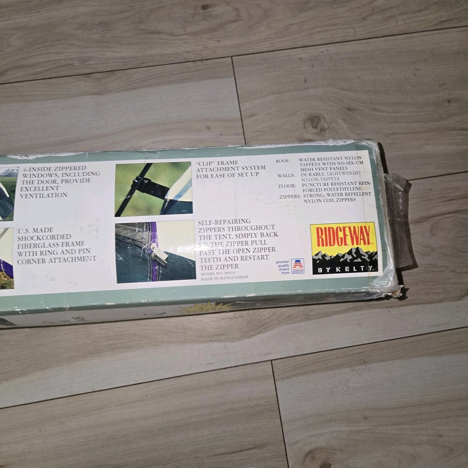 Kelty Ridgeway Sport Nylon Dome Tent 4 Person North Rim