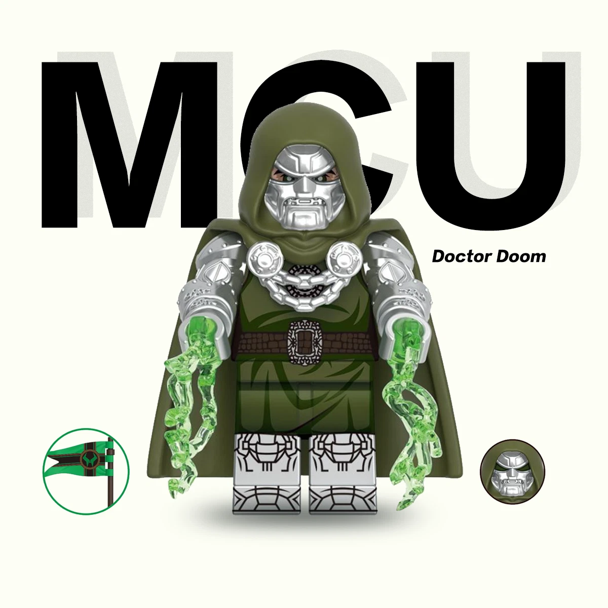 Doctor Doom Variant The Fantastic Four Custom Minifigure Birthday
