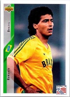 1994 Upper Deck World Cup English/Spanish - Romario Brazil