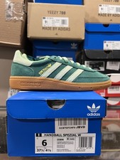 Size 6 - Women  s Adidas Handball Spezial Collegiate Green/Green Spark/Gum IE5896