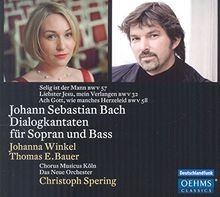 Dialogkantaten für Sopran+Bass von Winkel,J. | CD | Zustand neu