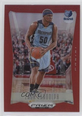 2023-24 Panini Prizm Deca Red Prizm 157/199 Zach Randolph #285 18n3
