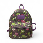 Loungefly Nickelodeon Invader Zim GIR Mini Faux Leather Backpack Purple Green — photo 1