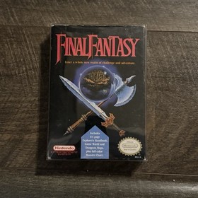 Final Fantasy Nintendo NES Complete in Box CIB w/ Maps Inserts 1990