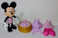 2014 Disney Minnie Mouse Bowtique Dress Up Doll Snap N’ Style Clip + Accessories
