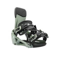 Nidecker LT Supermatic Snowboard Bindings, Olive, Medium