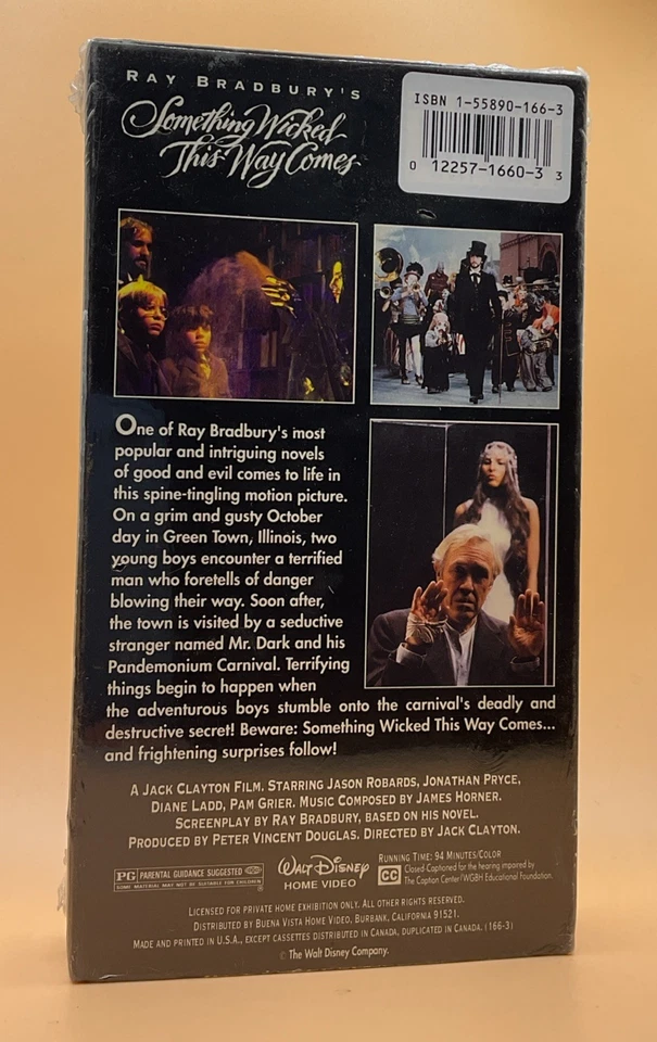 Something Wicked This Way Comes VHS Disney **SEALED NEW** **Buy 2 Get 1 Free** - Image 2 of 3