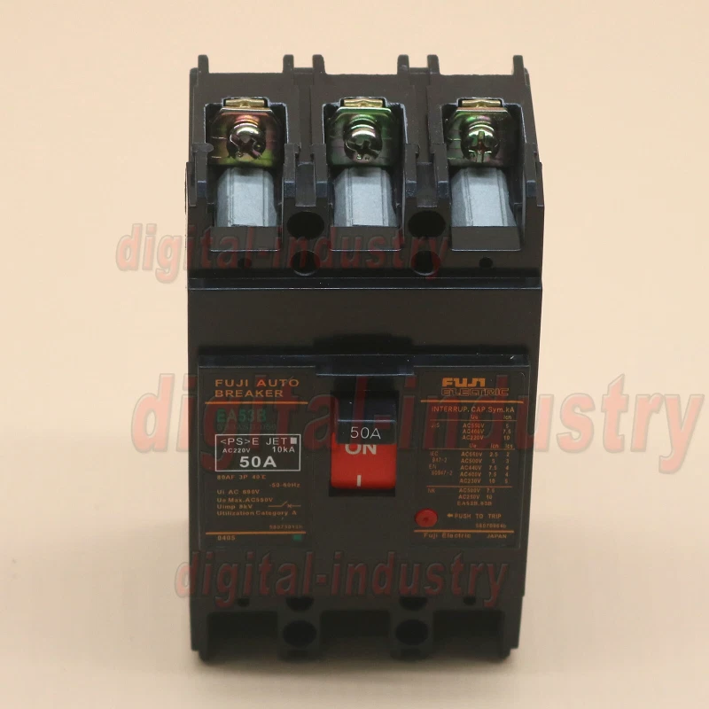  FUJI EA53B 3P 50A Circuit Breaker Fast Shipping New in Box in Stock  - Image 3 of 4