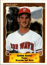 Darrin Reichle 1990 CMC #853 Riverside Red Wave