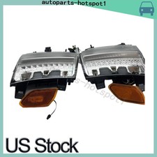 Fit 2018-2022 Jeep Wrangler Jl Pair Leftright Led Turn Signal Lights Assemblies