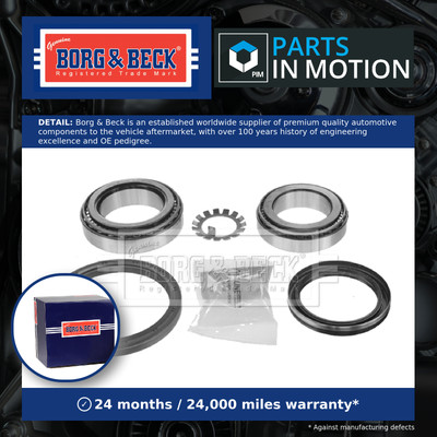 Wheel Bearing Kit fits MERCEDES 350GD W463 3.4D Front 91 to 96 OM603.972 B&B New