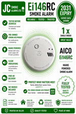 AICO Ei146RC SMOKE ALARM MAINS CONNECTED EXPIRY 2029