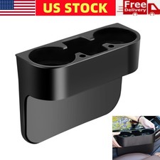 Car Seat Seam Wedge Cup Holder Phone Drinks Mount Seat Gap Storage Organizer Us