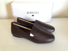 Birdies The Starling Loafer Chocolate Leather, Women's Size 5.5
