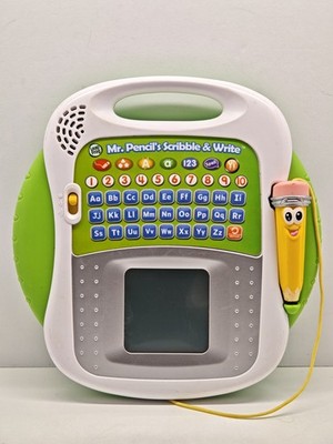 LeapFrog | Mr Pencil's Scribble Write and Read, Green| Works