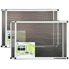 Fenestrelle Expandable Window Screen – 20″ H × 28″–54″ W Horizontal, 2‑Way Ad...