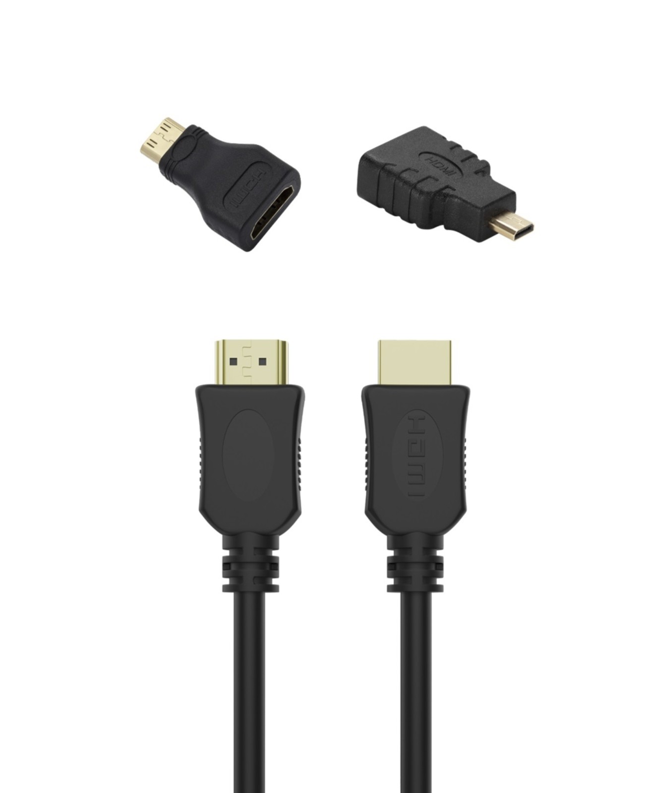 Unico: Cavo Hdmi Con Adattatore Mini Hdmi -