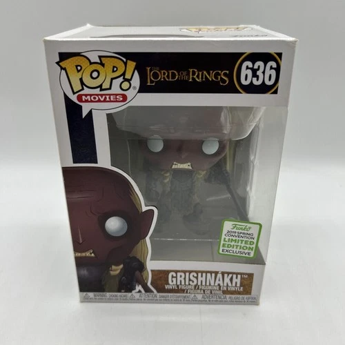 Funko Pop! Vinyl Grishnákh Lord of the Rings 2019 Spring Convention #636 Damaged