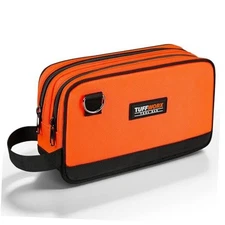 Tool Bag, Dual Compartment Storage Pouch () Orange