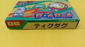 Dig Dug Famicom Software Namco FIk90