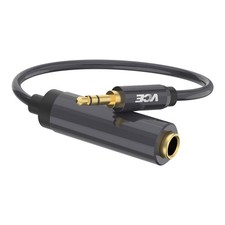 VCE 1/4 to 3.5mm Adapter, 3.5mm 1/8 inch Male to 6.35mm 1/4 inch Female Audio...