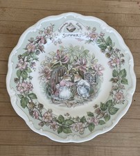 Royal Doulton Brambly Hedge "Summer" Salad Plate England Jill Barklem