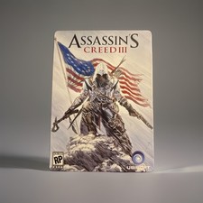 Assassin's Creed III Steel Book Sony Playstation 3 PS3 Game 2012