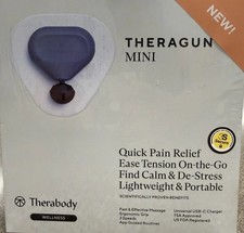Therabody TheraGun Mini 2nd Gen Portable Massage Gun Black NEW FACTORY SEALED