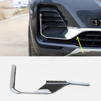 For BMW G07 X7 2019-2022 ABS Chrome Right Side Front Bumper Grille Molding Trim