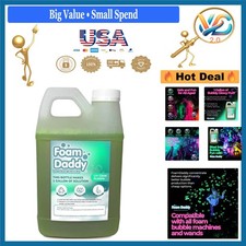 UV Glow Bubble Solution 1/2 Gallon   Safe Neo...