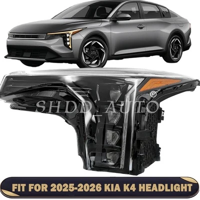 For 2025-26 Kia K4 LED Headlight Head Lamp Assembly Left Driver side 92101-GG140 - Bild 1 von 4