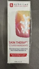 Erborian Skin Therapy Night Oil Serum Full Size ~SEALED ~ 1 oz 30 mL $59 retail