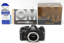 [OTTIME CONDIZIONI con scatola] Olympus OM-4Ti corpo fotocamera reflex pellicola 35 mm nero dal GIAPPONE