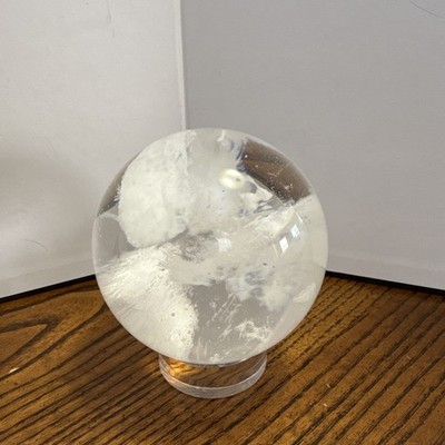 Man Made Glass Sphere With Acrylic Stand