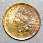 1904 INDIAN HEAD CENT ATTRACTIVE CHOICE BN UNC.