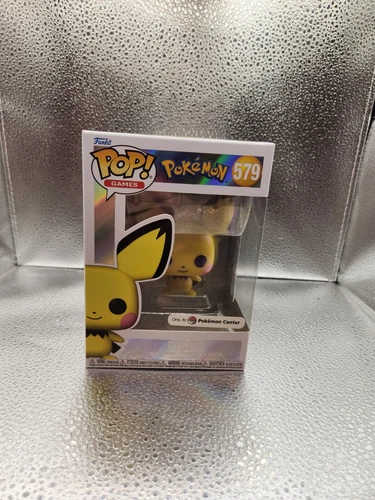 Pichu Pokemon Funko POP Pearlescent Pokemon Center Exclusive 579