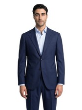 11500 KITON Limited Edition 2911/3000 Suit Blue Wool Cashmere 42 US / 52 IT