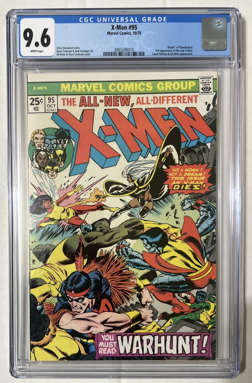 1975年 X-Men #95 CGC 7.5 アメコミ X-Men #95 Value - GoCollect