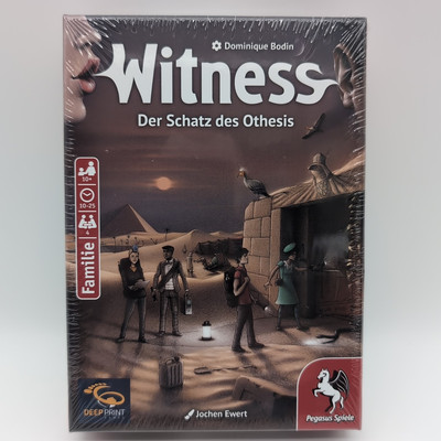 Pegasus Spiele - Witness Der Schatz des Othesis - Neu von Deep Print Games (DE)